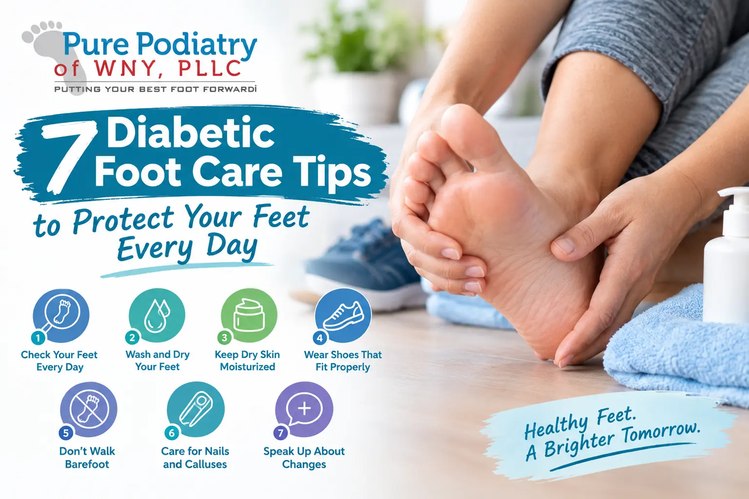7 Diabetic Foot Care Tips to Protect Your Feet Every Day